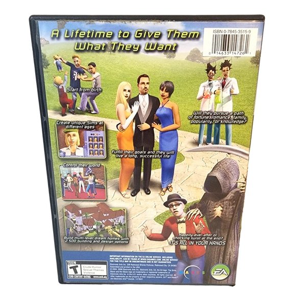 COPY - The Sims 2 2004 PC CD Rom Contains Disc 2, 3 & 4 *MISSING Disc 1* Pre-Ow… - Picture 2 of 5